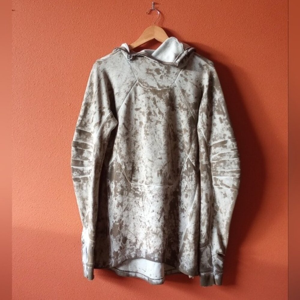 Hamcus Ltd PRMTVSM Khaki Brown Tan Heavyweight Avant Garde Hoodie Size Medium M